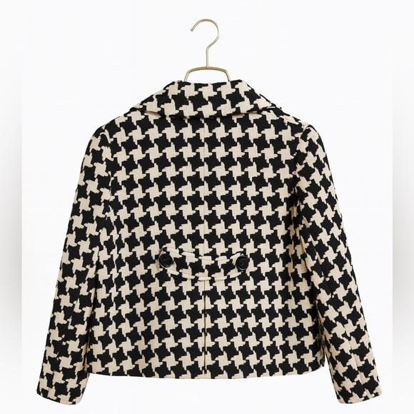 Nine West Women’s Tan & Black Coat – Size 14 – Acrylic/Wool Blend – Classic - Picture 2 of 2